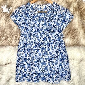 Rebecca Taylor Aimee Floral Silk Top